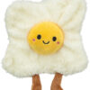 Oeuf au plat XXL, peluche, USA herbe à chat, 18cm