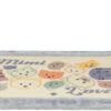 Kratzmatte Mimi mit Spielzeug, 70×45cm, grau