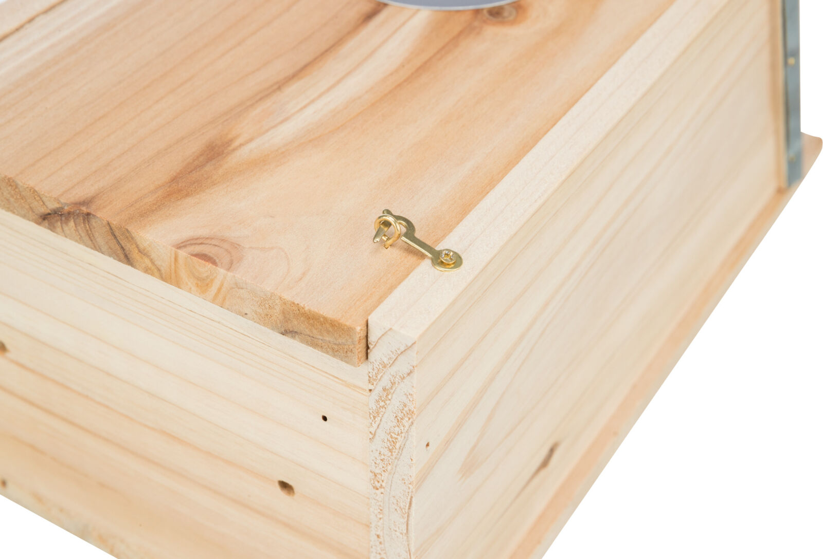 Nistkasten für Stare, Kiefernholz 18×31×16cm/ø 4,5cm Nistkasten für Stare, Kiefernholz 18×31×16cm/ø 4,5cm