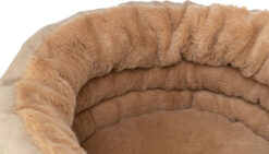 Alternative view of Bett Liano Soft, rund, sand/braun