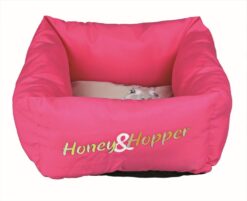 Honey & Hopper cuddly lit, fushia/beige
