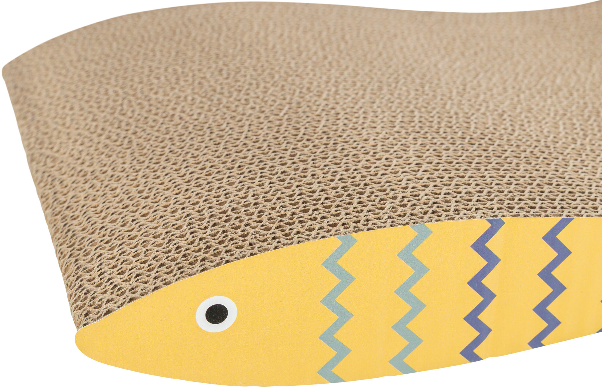 Plaque griffoir poisson, herbe à chat, 2 pièces, 40×30×11cm, Plaque griffoir poisson, herbe à chat, 2 pièces, 40×30×11cm,