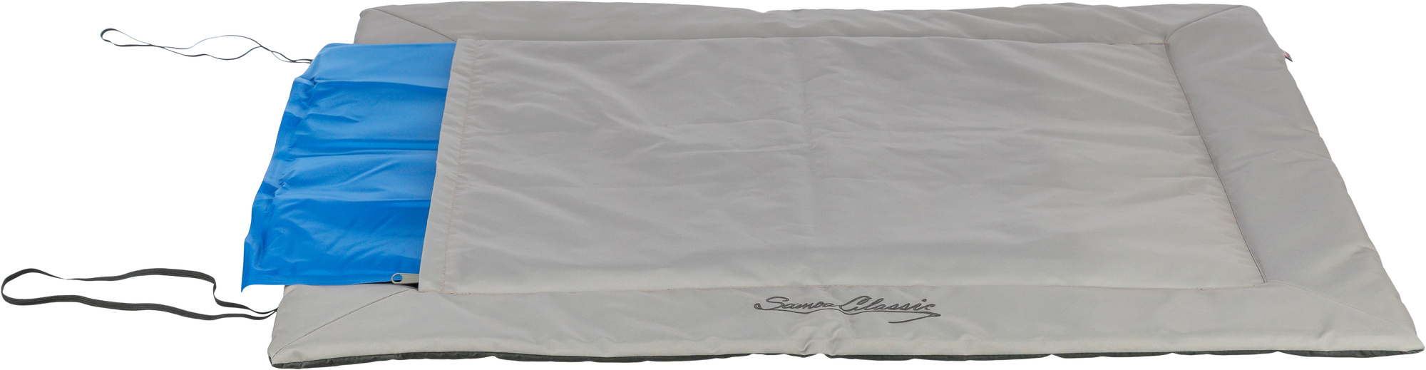 Couverture de voyage Samoa Classic, 85 × 70 cm, bleu glacé Couverture de voyage Samoa Classic, 85 × 70 cm, bleu glacé