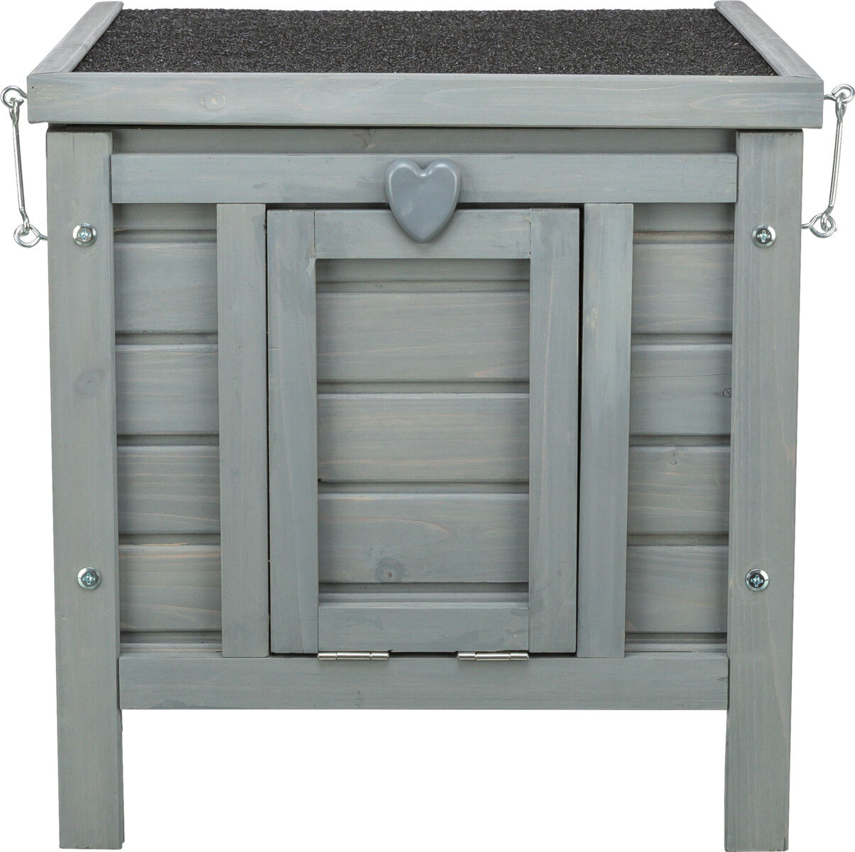 Habitat petits animaux, gris 42×43×51cm Habitat petits animaux, gris 42×43×51cm
