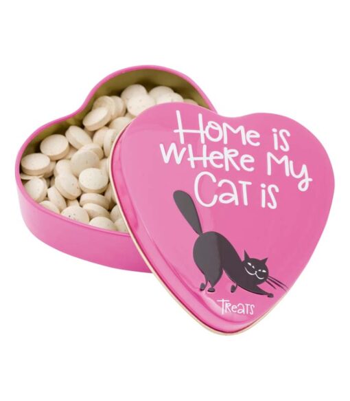 Sanal Cat Leckerlis im Herz "Home is ..." 60g