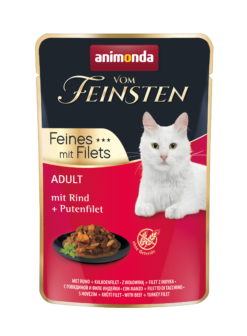 Animonda, chat V. Fein. Adult, sac fraîch.,fil.d.dinde+boeuf