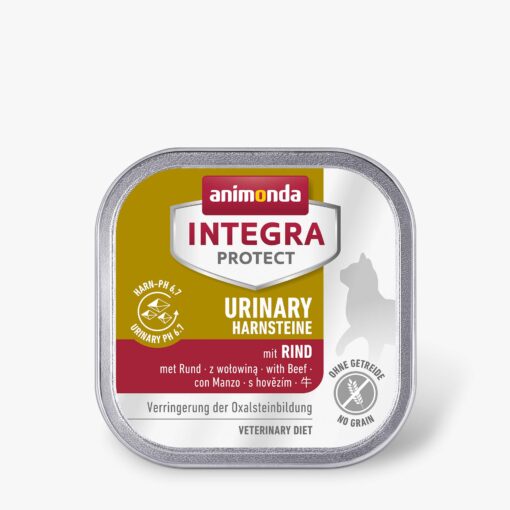Animonda Integra, Katze, Urinary Oxalat a. boeuf 100g / VE 16