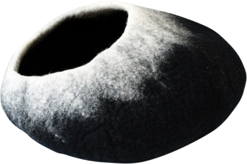 DDKC Höhle Ombre schwarz/weiss 50x36x25cm