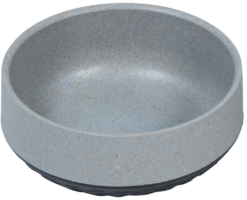 JV BON APP Gamelle Bambou Antidérapante Bleu-350ml Ø12cm