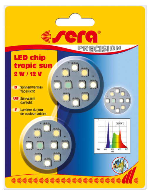 sera LED chip tropic sun 2W/12V 2W/12V