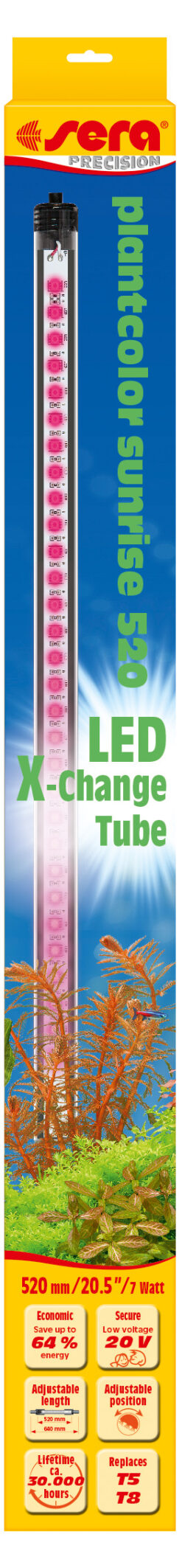 sera LED plantcolor sunrise 520mm / 7 W