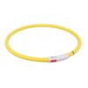 Flash anneau lumineux USB, silicone, XS-XL: 70 cm/ø 10 mm, j