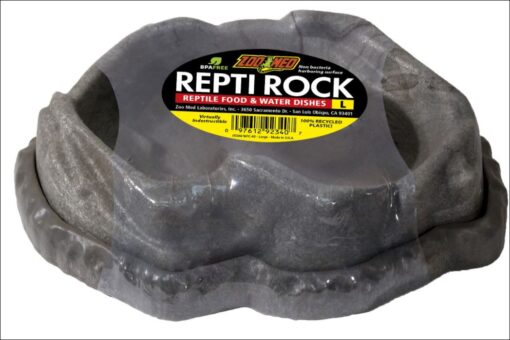 Combo Repti Rock Food / Water Dish L