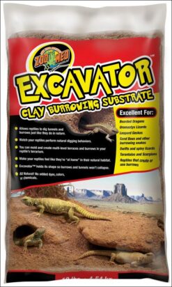 Excavator Clay Burrowing Substrate
